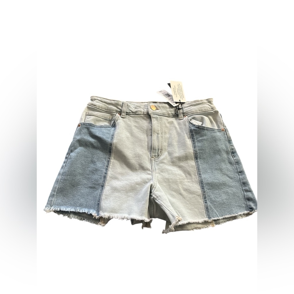 Black Tape Two-Tone Denim Women's Shorts
